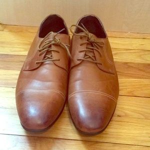 Brown Oxfords size 12
